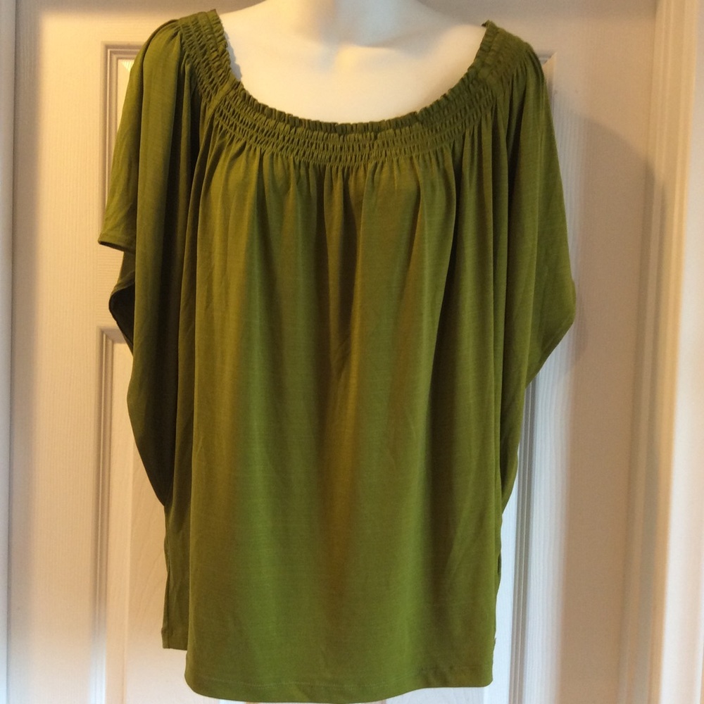 East 5th Batwing Blouse Top Size Large